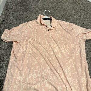 Nike Men's Light Peach Polo Shirt